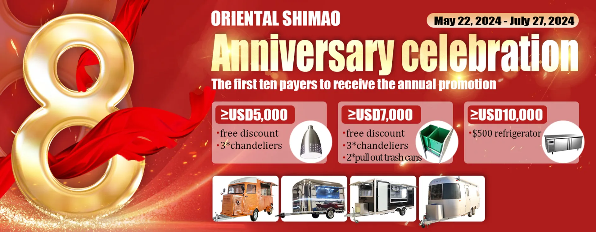 Perayaan HUT ke-8 Oriental Shimao Group
