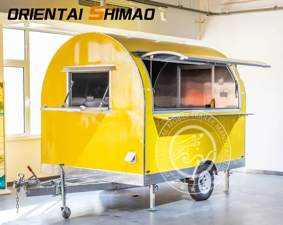 Pengenalan trailer makanan bundar