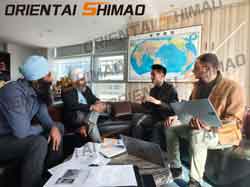 Kabar Baik: Klien Kanada Mengunjungi Oriental Shimao, Menandatangani Pesanan $1 Juta, Menyaksikan Kemajuan Baru dalam Kerjasama Global