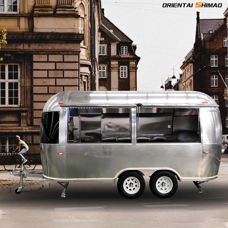 Truk Makanan Aliran Udara Aluminium