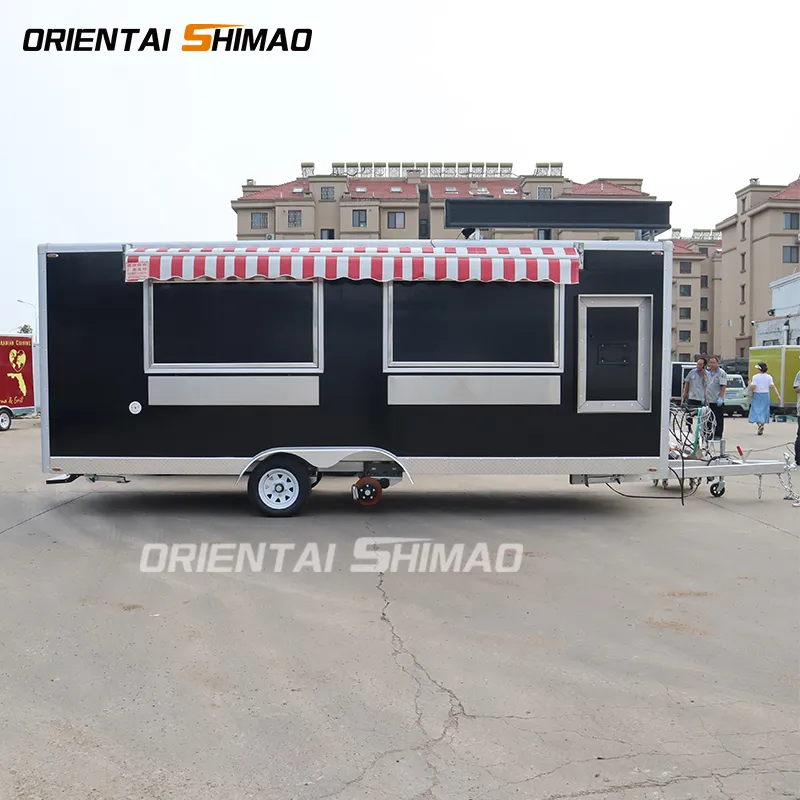 Trailer Kotak Konsesi Makanan Standar Australia