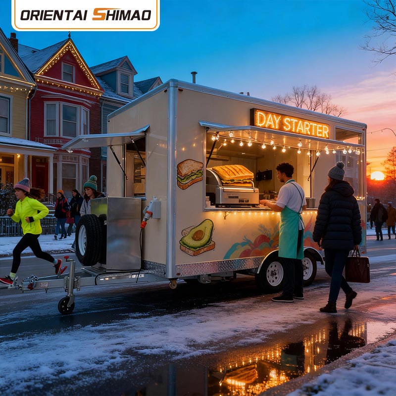 Dilengkapi Truk Makanan