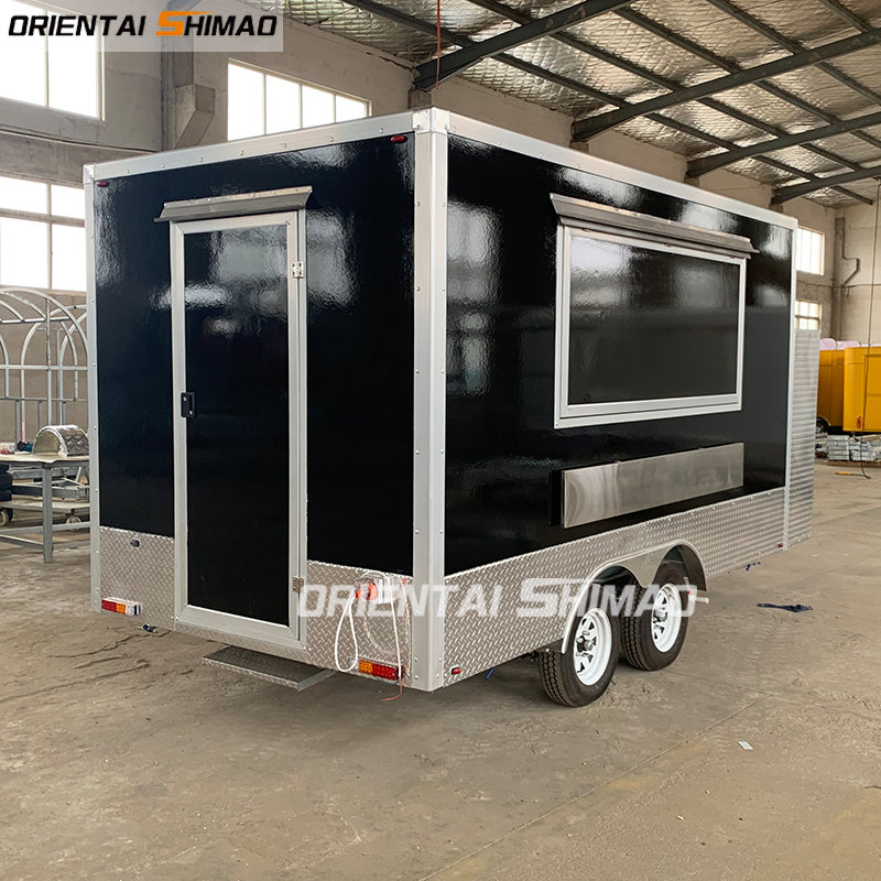 Trailer Makanan Fiberglass