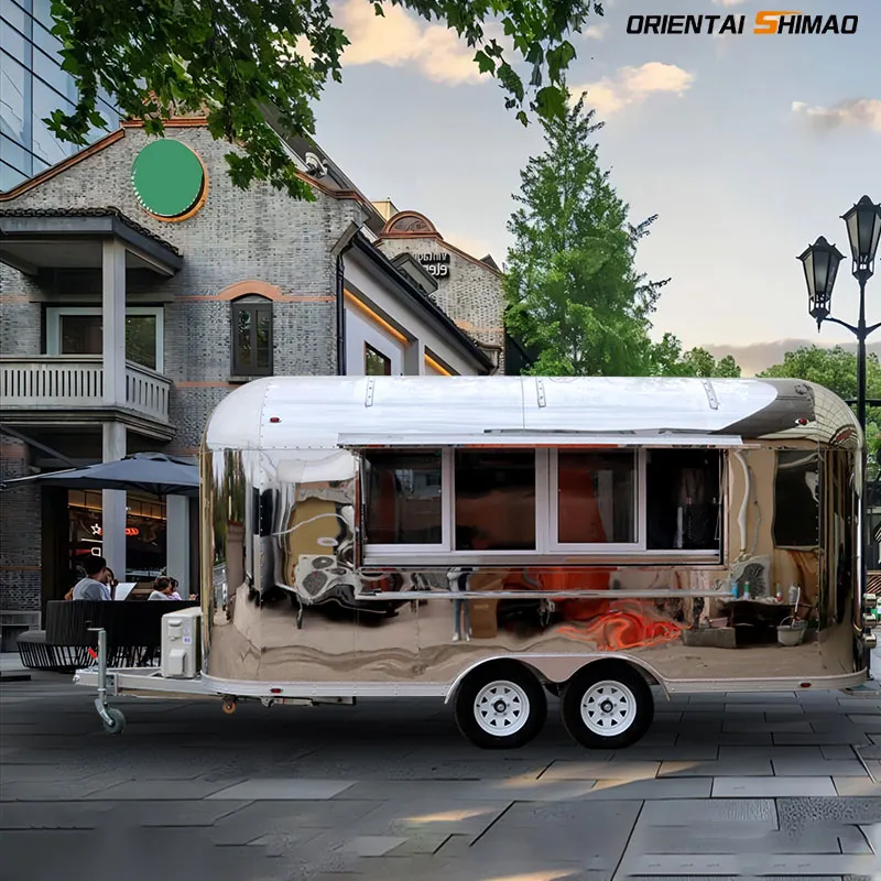 trailer makanan hamburger