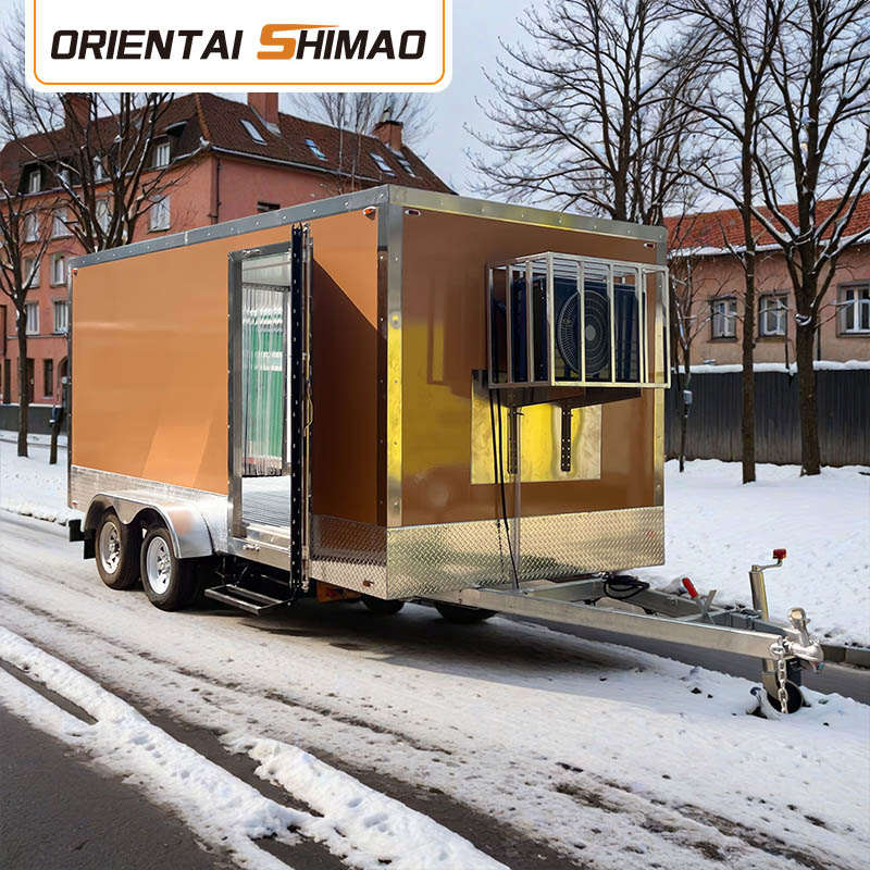 Trailer Freezer Terisolasi Untuk Suhu Ekstrim