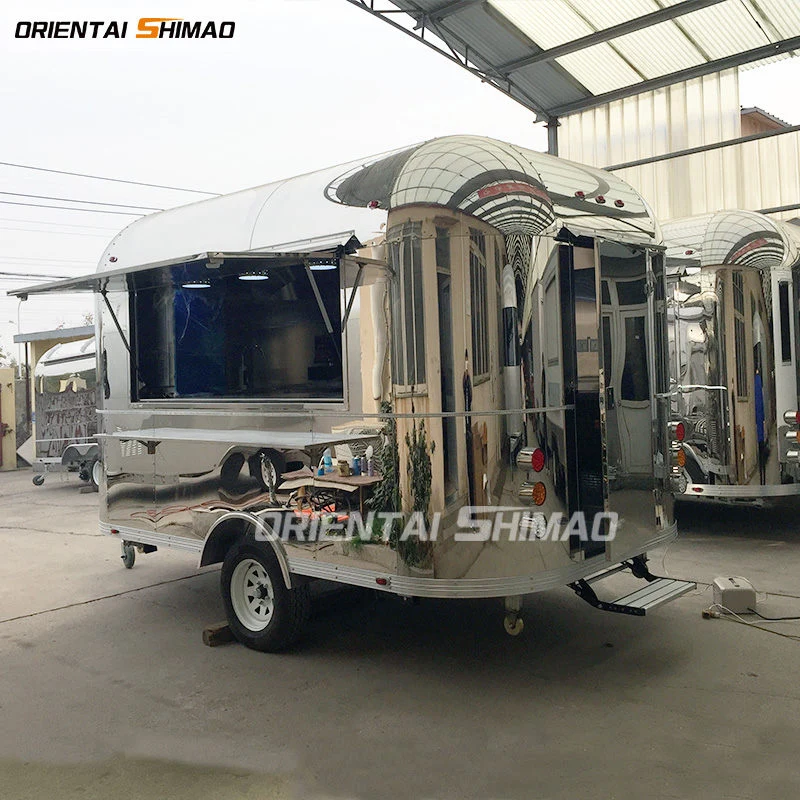 Trailer Makanan Penggorengan Seluler