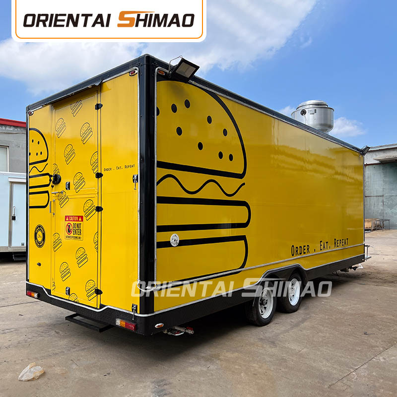 Trailer Makanan BBQ Pasar Malam