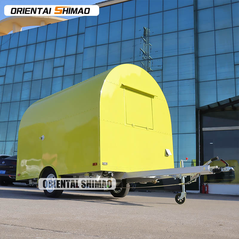 Truk Makanan Bulat Kecil