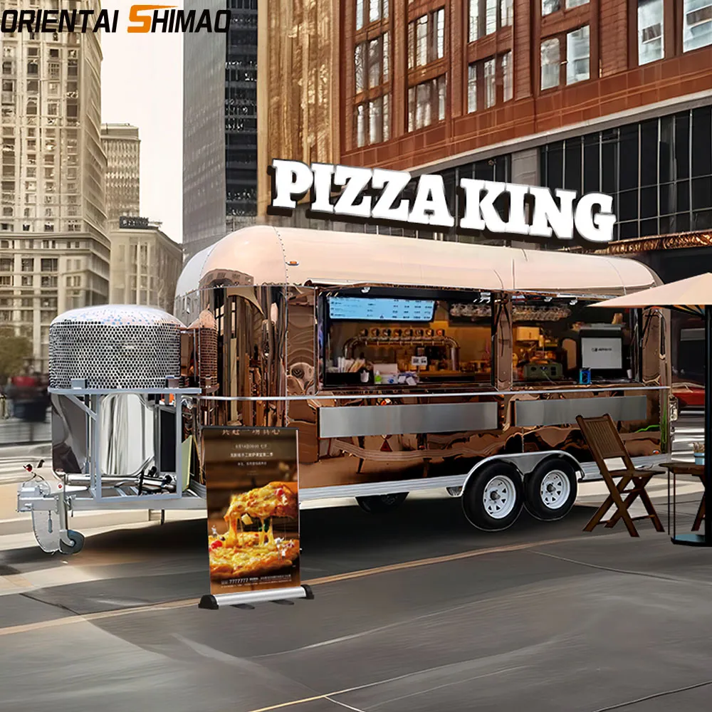 Trailer Makanan Baja Tahan Karat